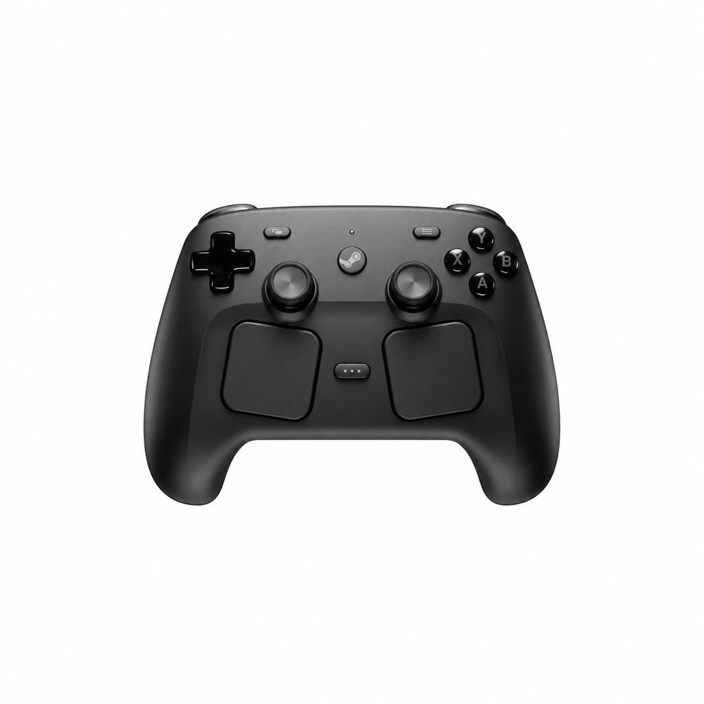 Valve Steam Controller 2026 – predný pohľad