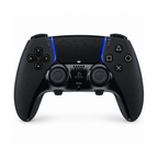 Sony DualSense Edge Midnight Black pre PS5 – čierny ovládač, čelný pohľad