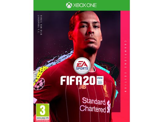 FIFA 20 Champions Edition – obal pre Xbox One s Virgilom van Dijkom