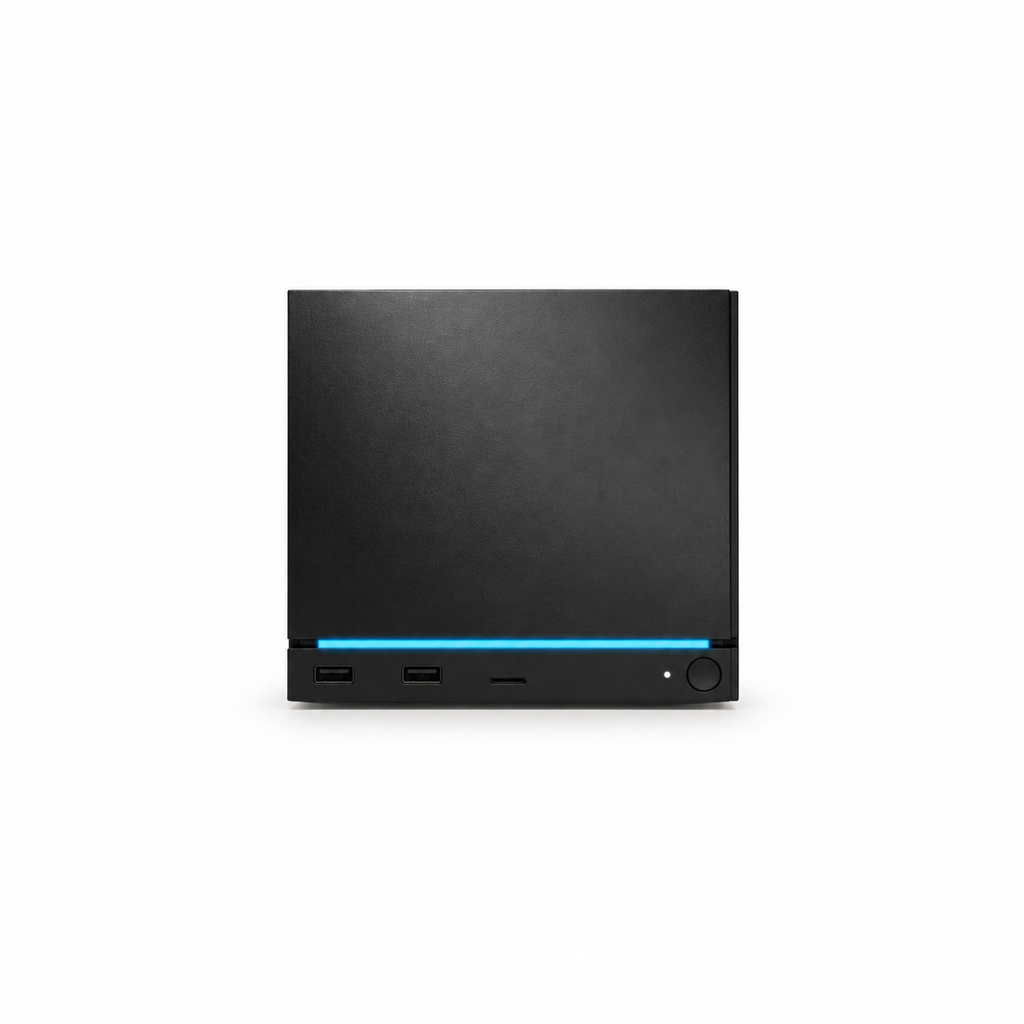 Valve Steam Machine – predný pohľad
