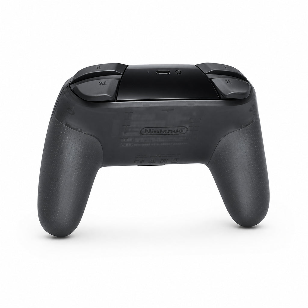 Nintendo Switch Pro Controller — pohľad zozadu