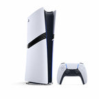 Sony PlayStation 5 Pro — pohľad spredu s ovládačom