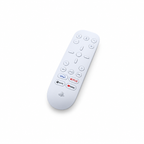 Sony PlayStation 5 Media Remote – diagonálny pohľad na bielom pozadí