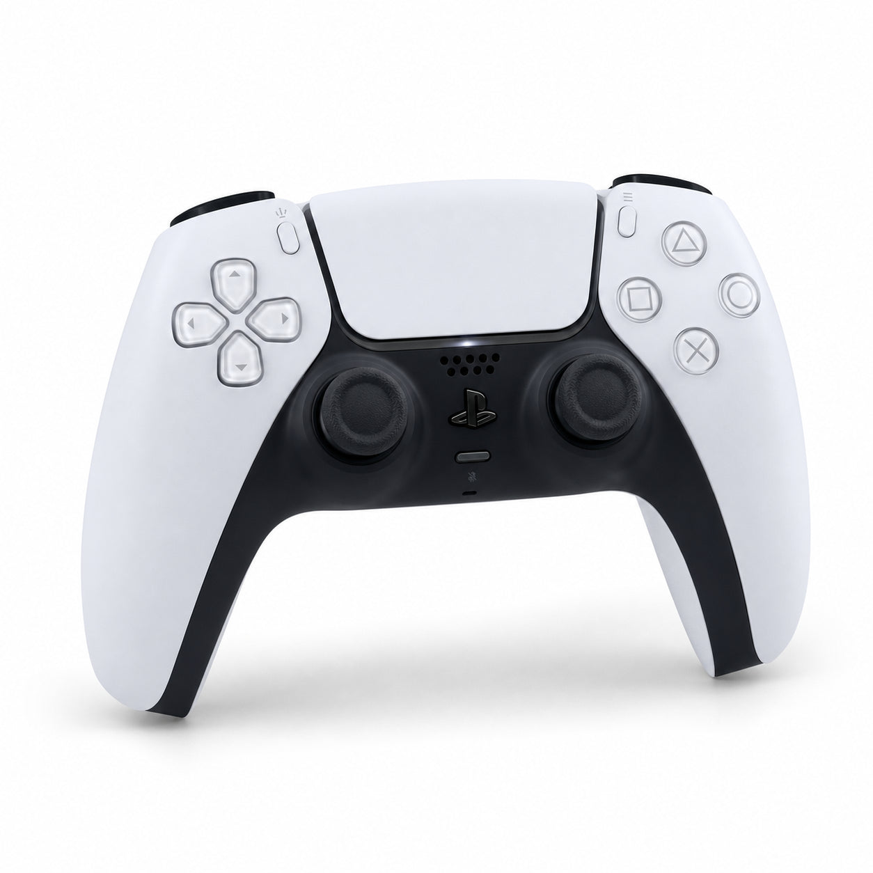 Sony DualSense — ovládač pre PlayStation 5 — pohľad spredu