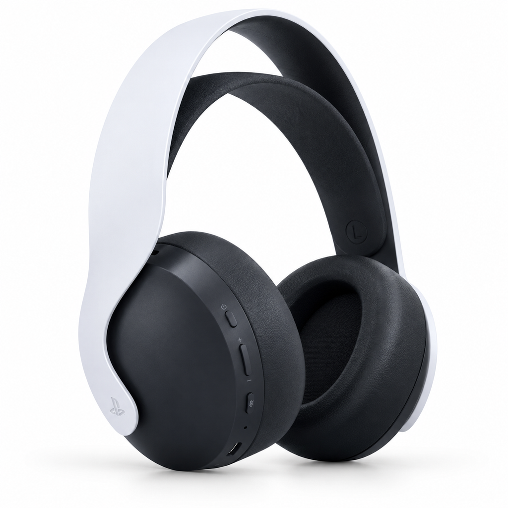 Sony PlayStation PULSE 3D Wireless Headset — pohľad na ovládanie