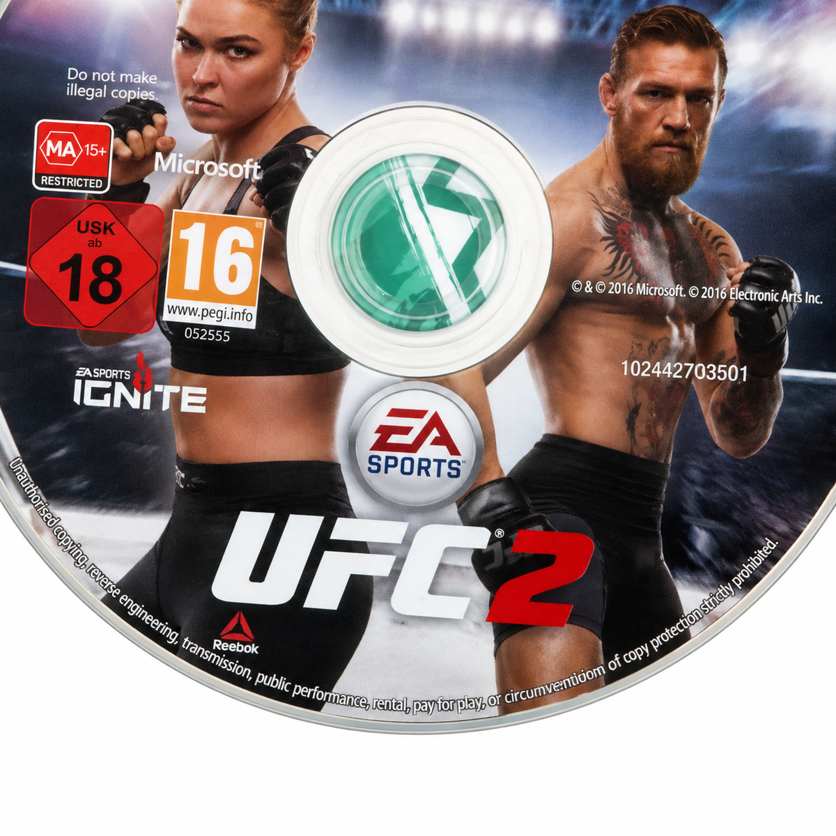 EA Sports UFC 2 — Xbox One (iba disk)
