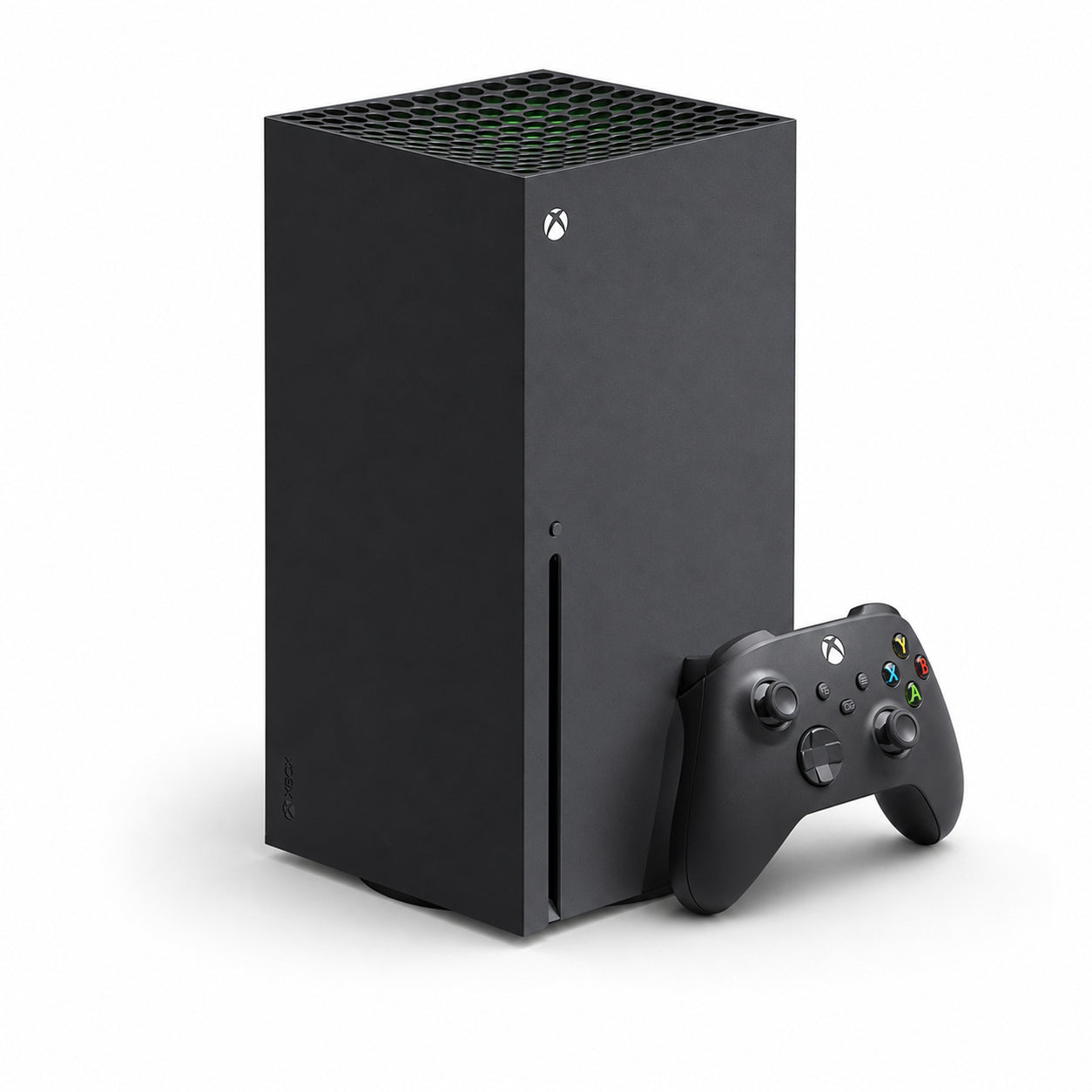 Microsoft Xbox Series X 1 TB — pohľad spredu s ovládačom