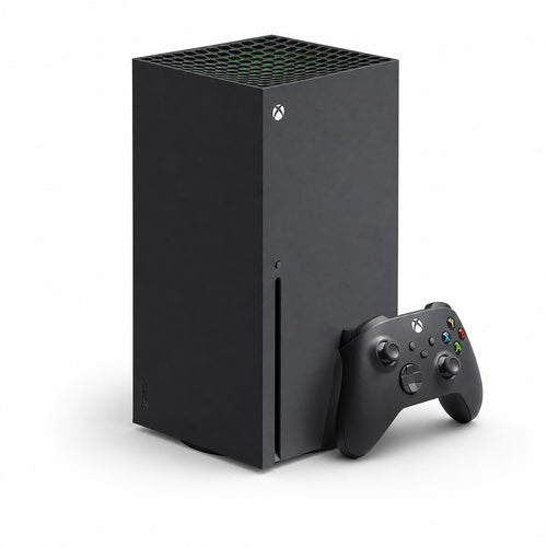 Microsoft Xbox Series X 1 TB — pohľad spredu s ovládačom