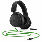 Microsoft Xbox Stereo Headset — káblové slúchadlá s mikrofónom a zeleným 3,5 mm káblom