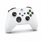 Microsoft Xbox Wireless Controller Robot White – biely ovládač pre Xbox Series X|S, pohľad spredu